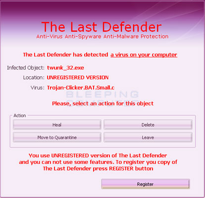 The Last Defender False Positive The Last Defender False Positive