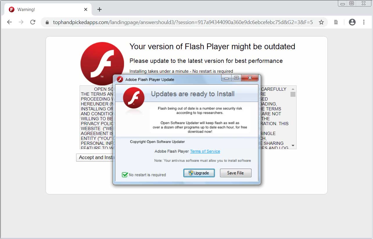 Example PBlock+ advertisement Example PBlock+ advertisement