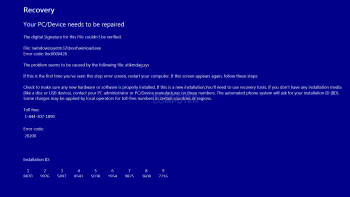 Your PC/Device needs to be repaired Scam Screenshot