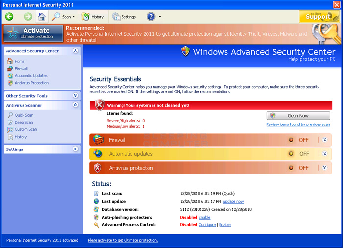 Internet security master thesis