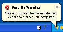 Fake Security Warning Fake Security Warning