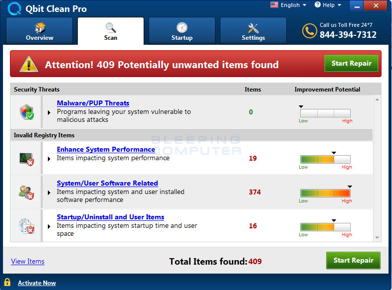 Scan Results Scan Results
