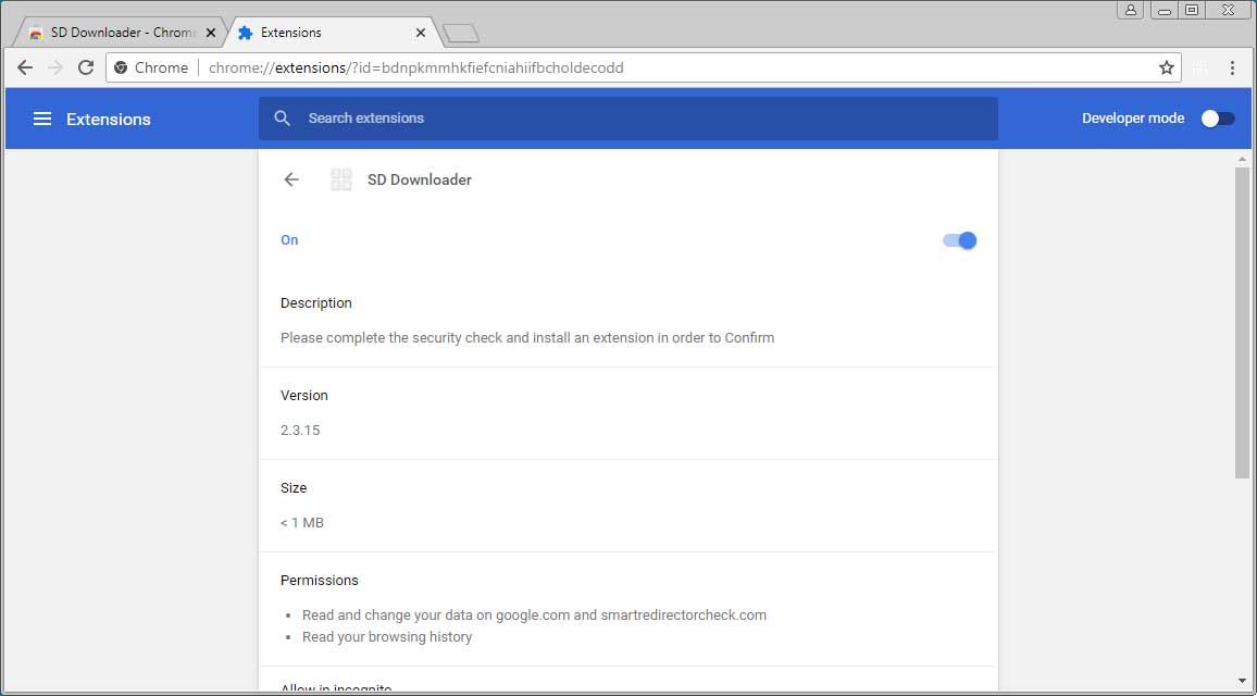picture Reddit Downloader Extension remove the sd downloader chrome extension