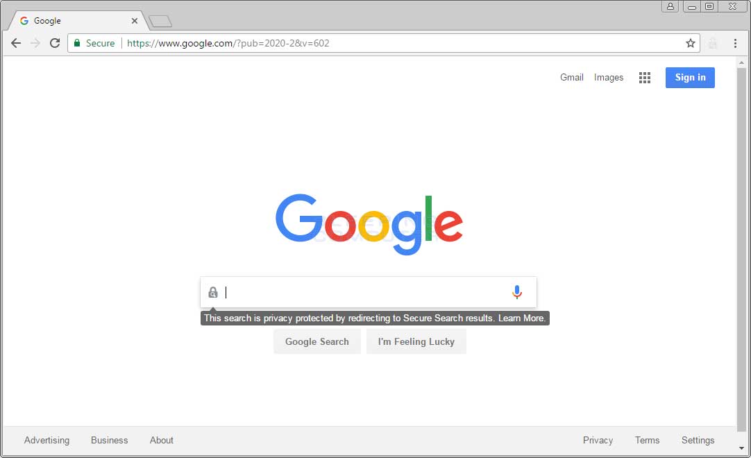 Remove the Secure Search Chrome Extension