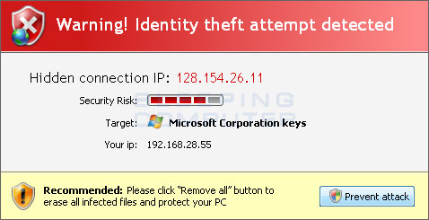 Fake Security Alert #2