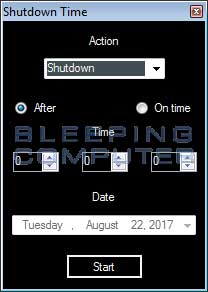 Remove The Shutdown Time Or Shutdowntime Adware