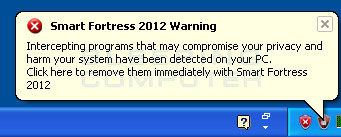 Fake Smart Fortress Alert