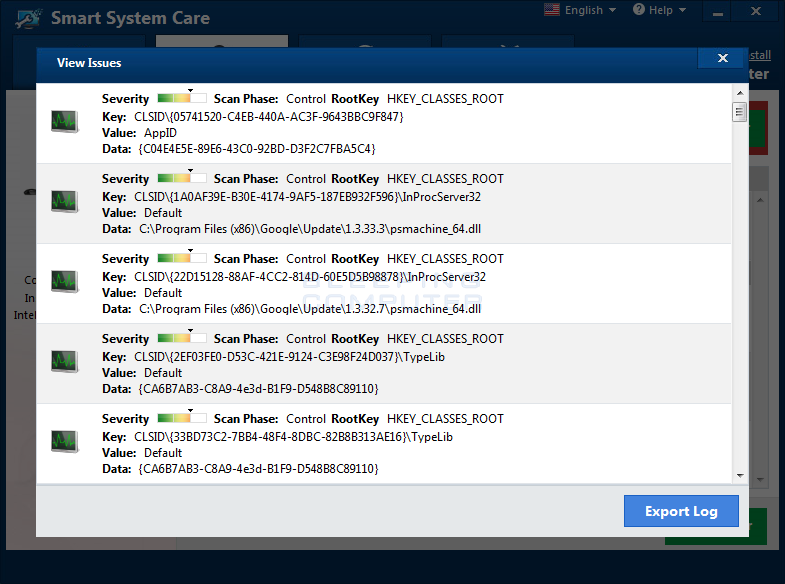 Detected Issues