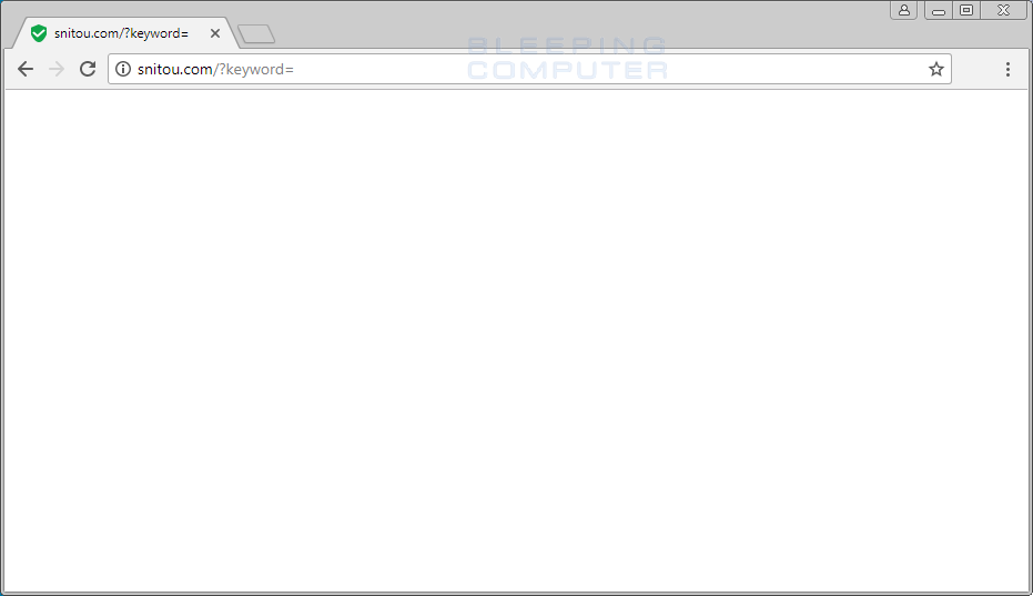 Remove the Snitou.com Search Redirect