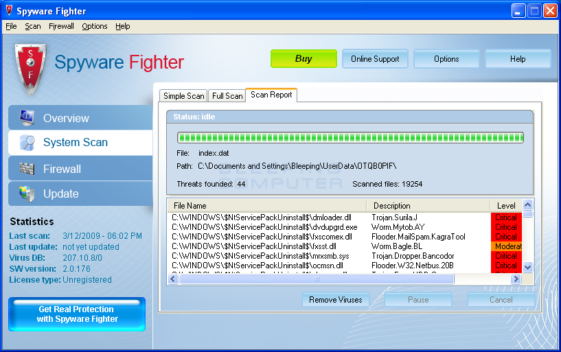 spyware fighters