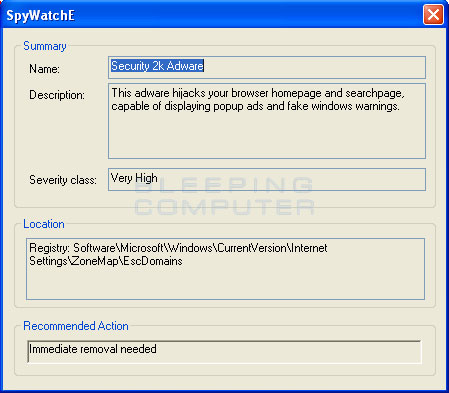 SpyWatchE Screenshot SpyWatchE Screenshot