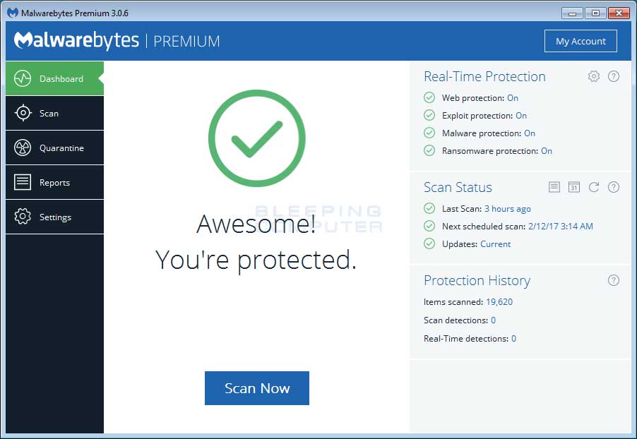 suppression du virus antivirus