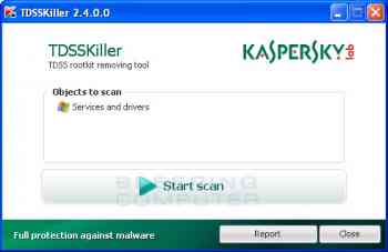 How to remove Google Redirects or the TDSS, TDL3, or Alureon rootkit using TDSSKiller Image