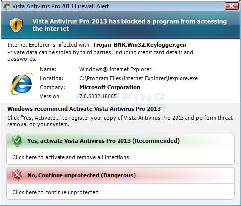 hur man tar bort Windows Vista antivirus pro