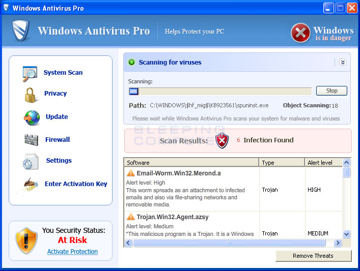 thor antivirus not allowing download driver to open