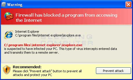 alert firewall understanding