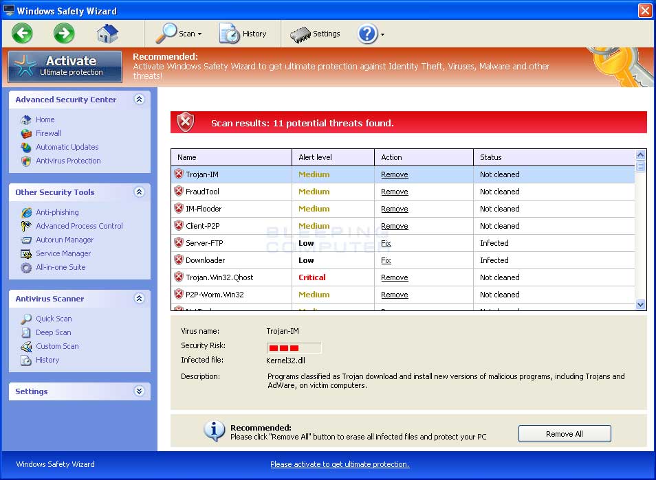 Remove Windows Safety Wizard Removal (Uninstall Guide)