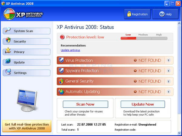 Antivirus Experience Spyware