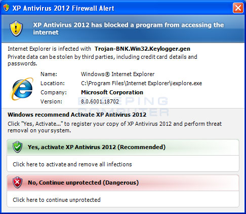 remove xp antivirus 2012 malwarebytes