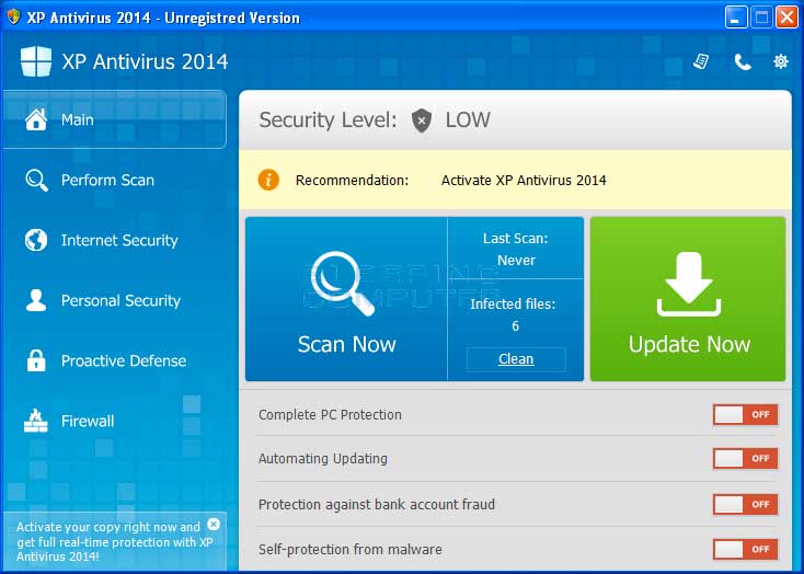 XP Antivirus 2014