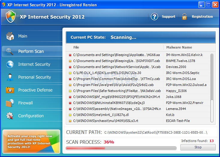 Free internet security antivirus download for windows xp