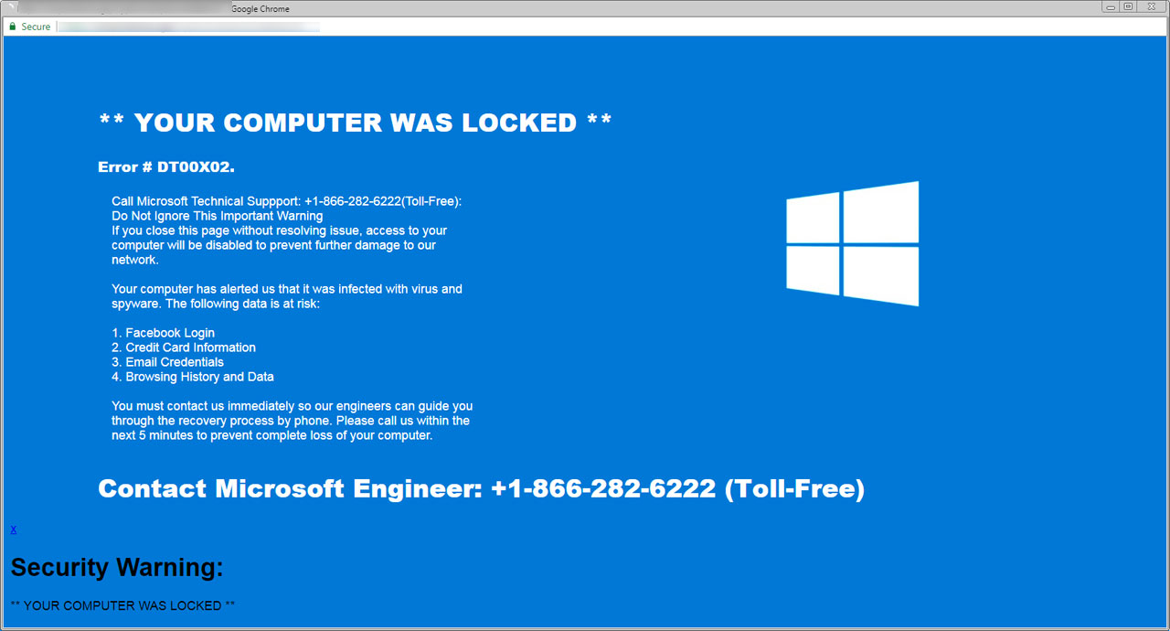 Your account has been locked - Microsoft