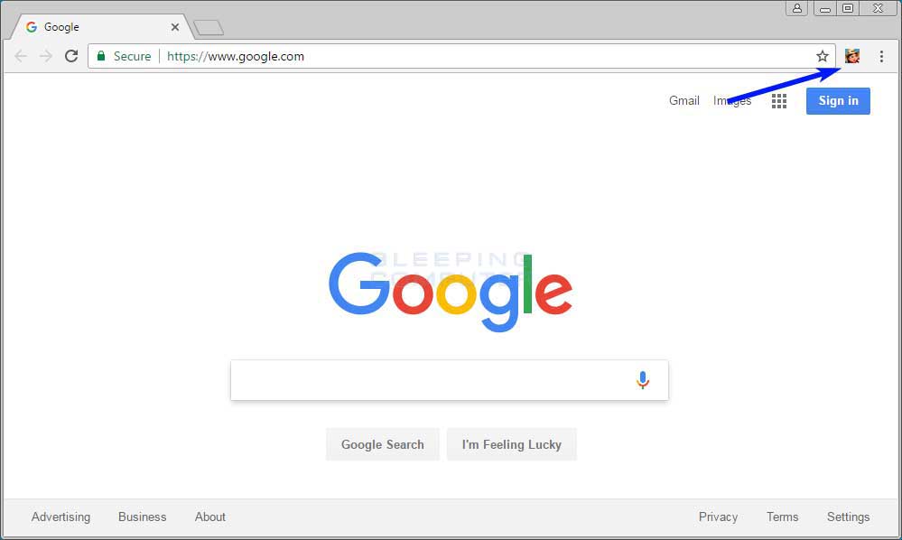 google chrome plugins menu