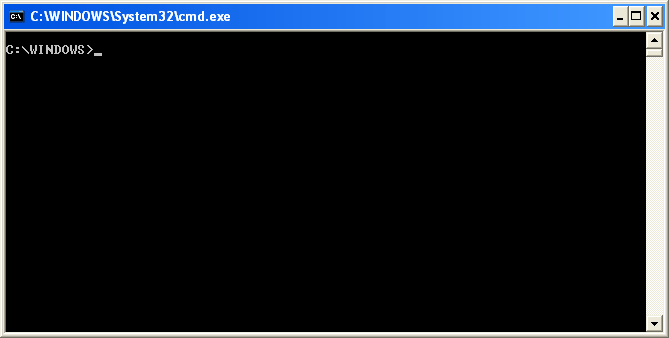 Run Linux commands from cmd.exe prompt in Windows 10