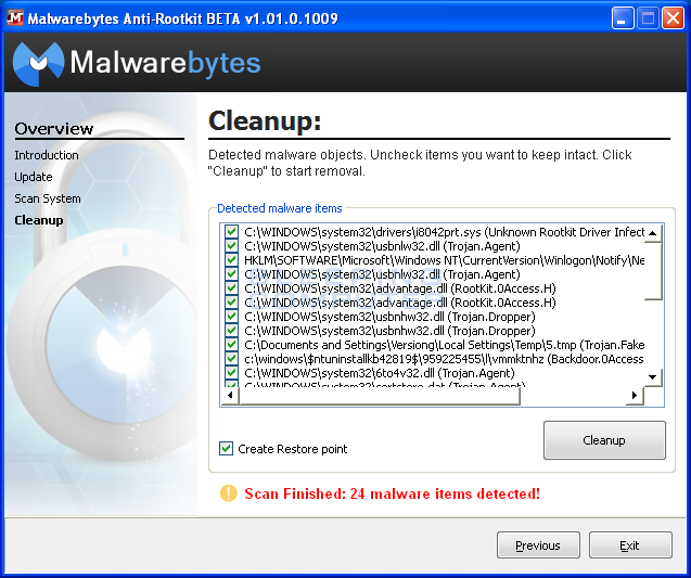 does malwarebytes remove spyware