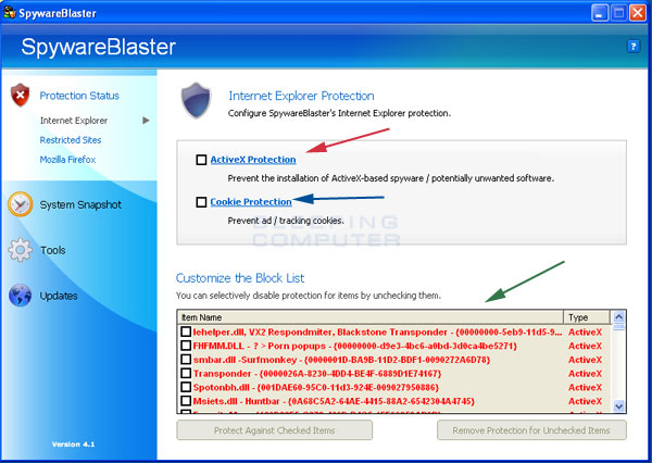 Spywareblaster on sale