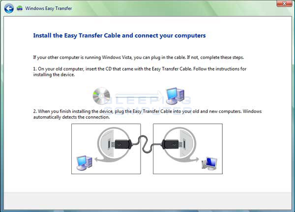 Install Windows Easy Transfer Vista To Windows 8