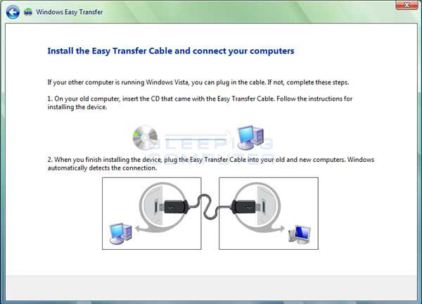 android file transfer windows vista