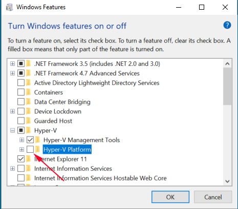 how to install hyper-v management tools windows 10