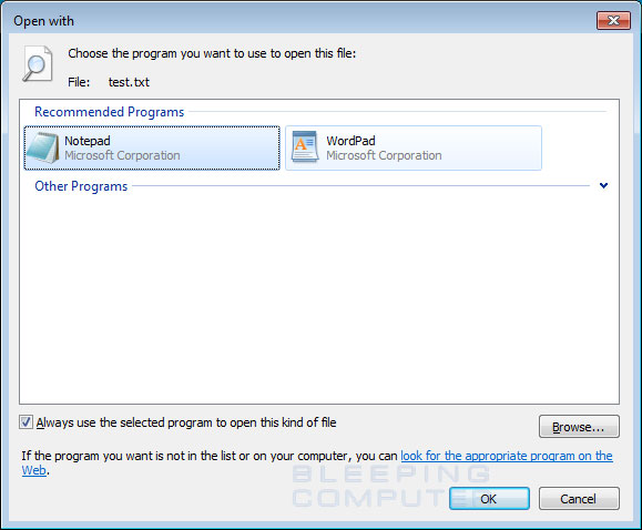 How-To Configure Windows 7 to Show File Extensions