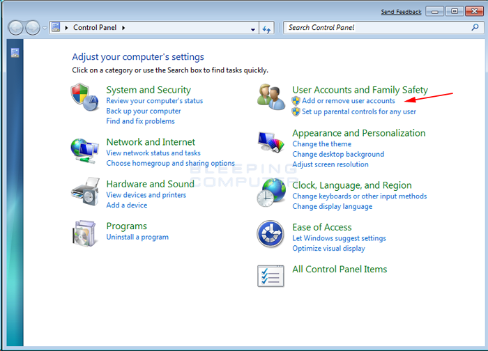 Windows Vista Create User Command Line