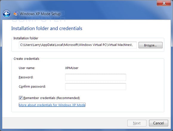 windows xp mode installer name windows xp mode installer name
