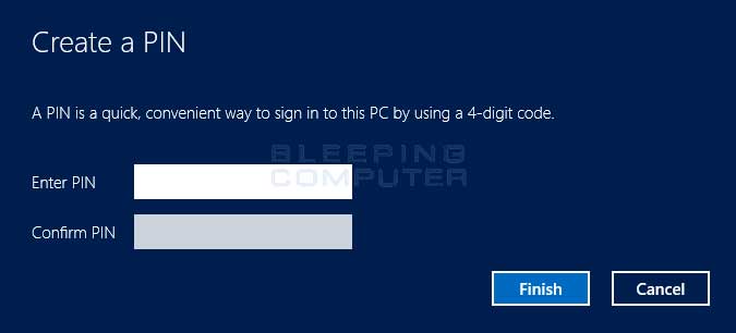 How To Use A Pin To Login To Windows 8