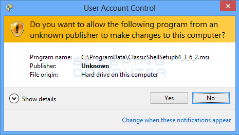  UAC Prompt