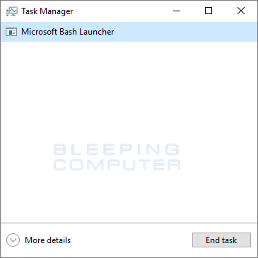 Windows 10 Task Manager